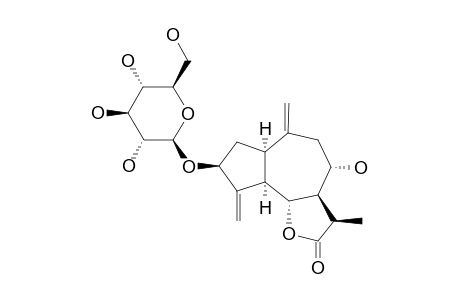 8-ALPHA-HYDROXY-11-ALPHA,13-DIHYDRO-3-BETA-O-BETA-D-GLUCOZALUZANIN-C