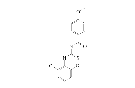 1-(p-anisoyl)-3-(2,6-dichlorophenyl)-2-thiourea