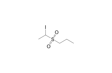 .alpha.-Iodoethyl propyl sulfone