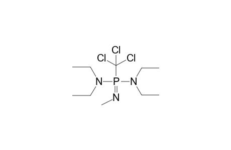 BIS(DIETHYLAMINO)TRICHLOROMETHYLPHOSPHAZOMETHANE