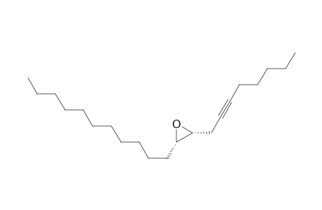 (2R,3S)-2-oct-2-ynyl-3-undecyl-oxirane