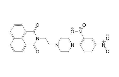 2-{2-[4-(2,4-dinitrophenyl)-1-piperazinyl]ethyl}-1H-benzo[de]isoquinoline-1,3(2H)-dione