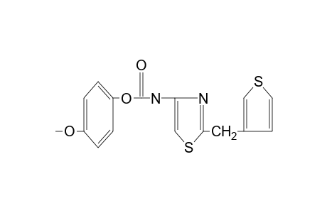 2-(3-thenyl)-4-thiazolecarbamic acid, p-methoxyphenyl ester