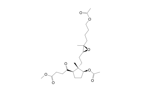 METHYL-(9R,10R)-4,17-BETA-DIACETOXY-9,10-EPOXY-8-OXO-4,5:5,10:8,9-TRISECOANDROSTAN-5-OATE;METHYL-(9R,10R)-4,17-BETA-DIACETOXY-9,10-EPOXY-8-OXO-4,5-SECOANDROKLA