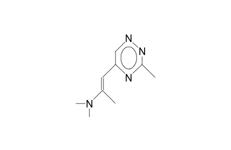 5-[2-(DIMETHYLAMINO)PROPENYL]-3-METHYL-as-TRIAZINE