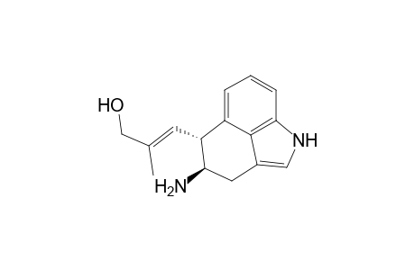 2-Propen-1-ol, 3-(4-amino-1,3,4,5-tetrahydrobenz[cd]indol-5-yl)-2-methyl-, [4R-[4.alpha.,5.beta.(E)]]-