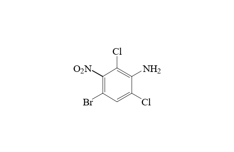 ANILINE, 4-BROMO-2,6-DICHLORO- 3-NITRO-,