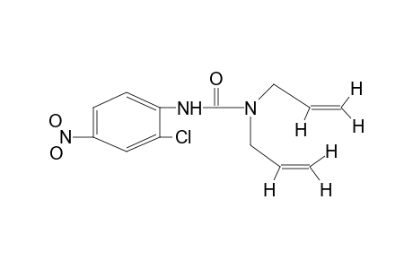 3-(2-chloro-4-nitrophenyl)-1,1-diallylurea