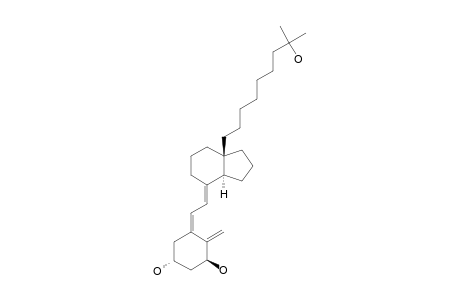 20-(17->18)-ABEO-1-ALPHA,25-DIHYDROXY-22,23-DIHOMO-21-NORVITAMIN-D3