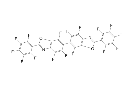 2,2'-BIS(PENTAFLUOROPHENYL)-4,4',5,5',7,7'-HEXAFLUORO-6,6'-BIBENZOXAZOLE