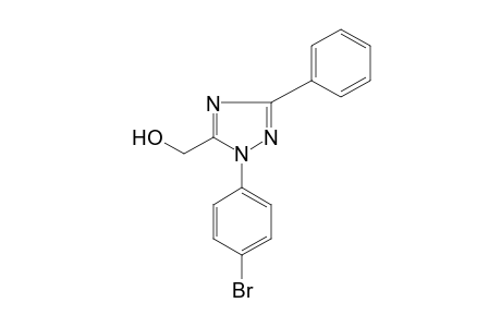 1-(p-bromophenyl)-3-phenyl-1H-1,2,4-triazole-5-methanol