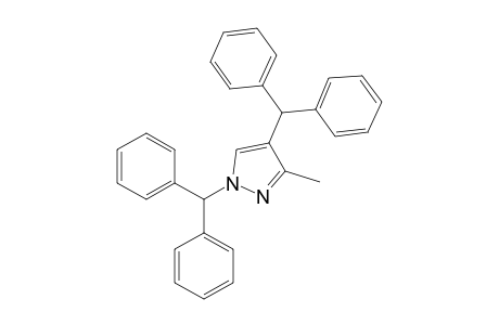 3-METHYL-1,4-BIS-(BENZHYDRYL)-1H-PYRAZOLE