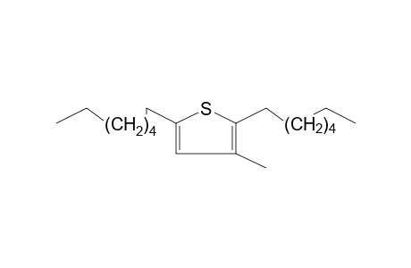 2,5-DIHEPTYL-3-METHYLTHIOPHENE