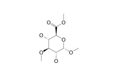 METHYL_(METHYL_3-O-METHYL-ALPHA-D-GLUCOPYRANOSID)-URONATE