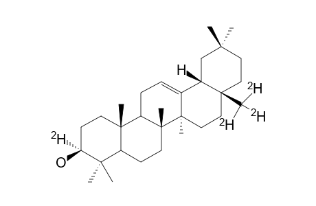 [3,28,28,28-(2)H(4)]-BETA-AMYRIN