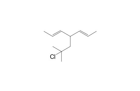 (2E,5E)-4-(2-chloro-2-methylpropyl)hepta-2,5-diene