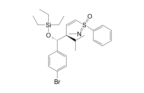 (-)-TRIETHYL-[(Z)-(1R,2R)-2-ISOPROPYL-4-[(S)-N-METHYL-S-PHENYL-SULFONIMIDOYL]-1-(4-BROMOPHENYL)-BUT-3-ENYLOXY]-SILANE