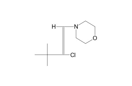 trans-4-(2-CHLORO-3,3-DIMETHYL-1-BUTENYL)MORPHOLINE