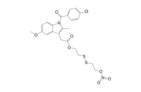 2-[[2-(NITROOXY)-ETHYL]-DISULFANYL]-ETHYL-2-[1-(4-CHLOROBENZOYL)-5-METHOXY-2-METHYL-1H-INDOL-3-YL]-ACETATE