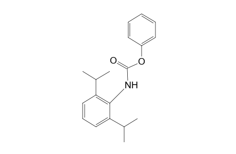 2,6-diisopropylcarbanilic acid, phenyl ester