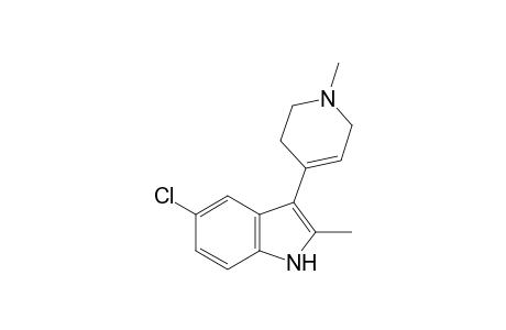 5-chloro-2-methyl-3-(1-methyl-1,2,3,6-tetrahydro-4-pyridyl)indole