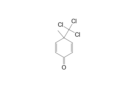 4-Methyl-4-trichlormethyl-2,5-cyclohexadien-1-on