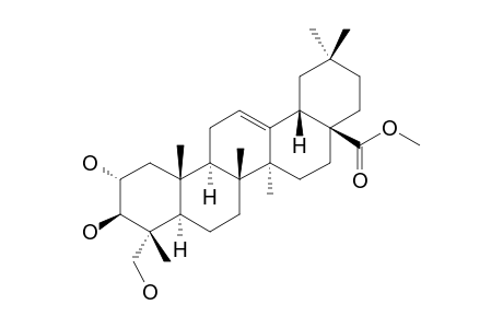 METHYL-ARJUNOLATE;METHYL-2-ALPHA,3-BETA,22-TRIHYDROXYOLEAN-12-EN-28-OATE