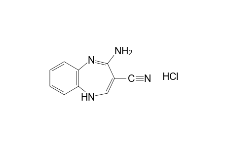 4-Amino-1H-1,5-benzodiazepine-3-carbonitrile HCl