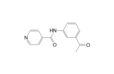 N-(3-acetylphenyl)isonicotinamide