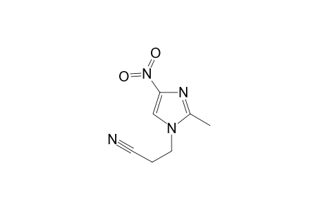 3-(2-Methyl-4-nitro-1H-imidazol-1-yl)propionitrile