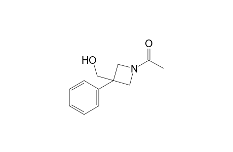 3-AZETIDINEMETHANOL, 1-ACETYL-3- PHENYL-,