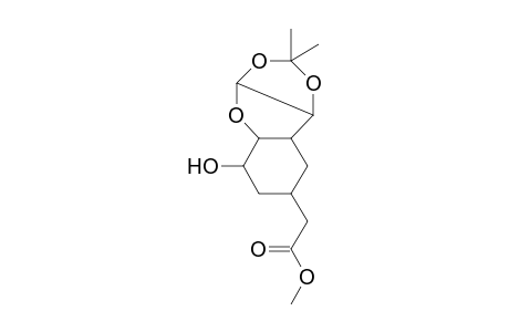 5,5-Dimethyl-10-(methoxycarbonylmethyl)-12-hydroxy-2,4,6-trioxatricyclo[6.4.0.0(3,7)]dodecane isomer