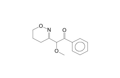 3-[METHOXY(BENZOYL)METHYL]-4,5-DIHYDRO-6H-OXAZINE-1,2