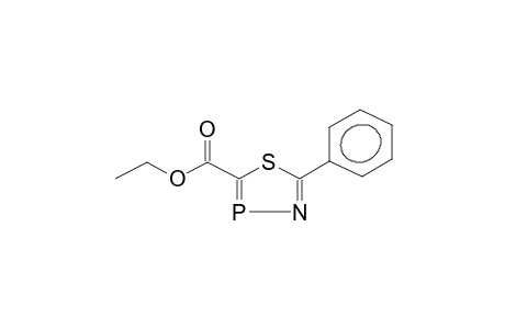 2-PHENYL-5-ETHOXYCARBONYL-1,3,4-THIAZAPHOSPHOLE