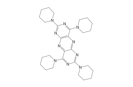 2,4,7,9-tetrapiperidinopyrimido[4,5-g]pteridine