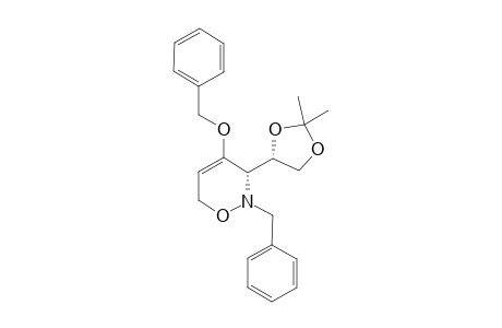 (3S,4'S)-2-BENZYL-4-BENZYLOXY-3-(2',2'-DIMETHYL-1',3'-DIOXOLAN-4'-YL)-3,6-DIHYDRO-2H-1,2-OXAZINE