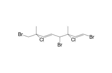 1,5-OCTADIENE, 1,4,8-TRIBROMO-3,7-DICHLORO-3,7-DIMETHYL-