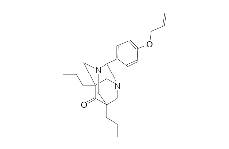 2-[4-(allyloxy)phenyl]-5,7-dipropyl-1,3-diazatricyclo[3.3.1.1~3,7~]decan-6-one