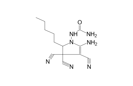 2-AMINO-3,4,4-TRICYANO-5-PENTYL-N-UREIDO-2-PYRROLINE