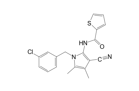 N-[1-(m-chlorobenzyl)-3-cyano-4,5-dimethylpyrrol-2-yl]-2-thiophenecarboxamide