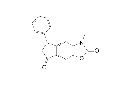 3,5-dihydro-3-methyl-5-phenyl-2H-indeno[5,6-d]oxazole-2,7(6H)-dione