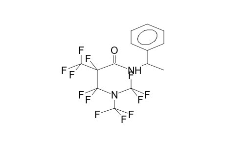 (+,-)-2-[BIS(TRIFLUOROMETHYL)AMINOMETHYL]-2,3,3,3-TETRAFLUOROPROPANOICACID, 1-PHENYLETHYLAMIDE