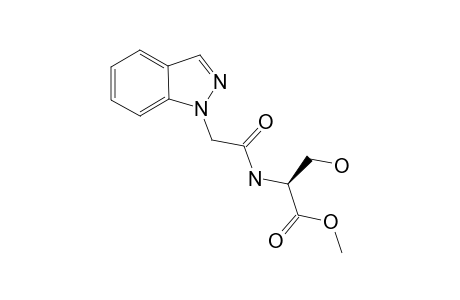 1-ACETYL-1H-INDAZOLE-L-SERINE-METHYLESTER