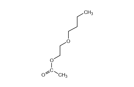 acetic acid, 2-butoxtethyl ester