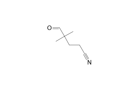 4-cyano-2,2-dimethylbutyraldehyde