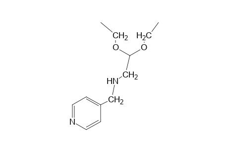 [(4-pyridylmethyl)amino]acetaldehyde, diethyl ester