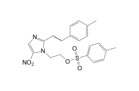 2-(p-methylstyryl)-5-nitroimidazole-1-ethanol, p-toluenesulfonate (ester)