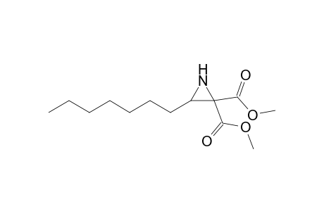 Dimethyl 3-heptylaziridine-2,2-dicarboxylate