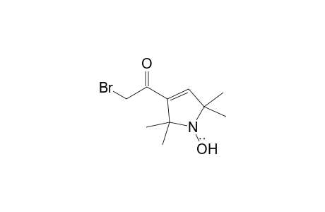 3-(Bromoacetyl)-2,5-dihydro-2,2,5,5-tetramethyl-1H-pyrrol-1-yloxy radical