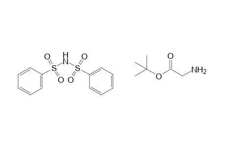 glycine, tert-butyl ester, compound with dibenzenesulfonamide(1:1)